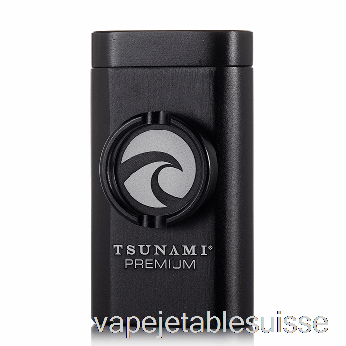 Vape Suisse Tsunami Pirogue Et Broyeur Noir